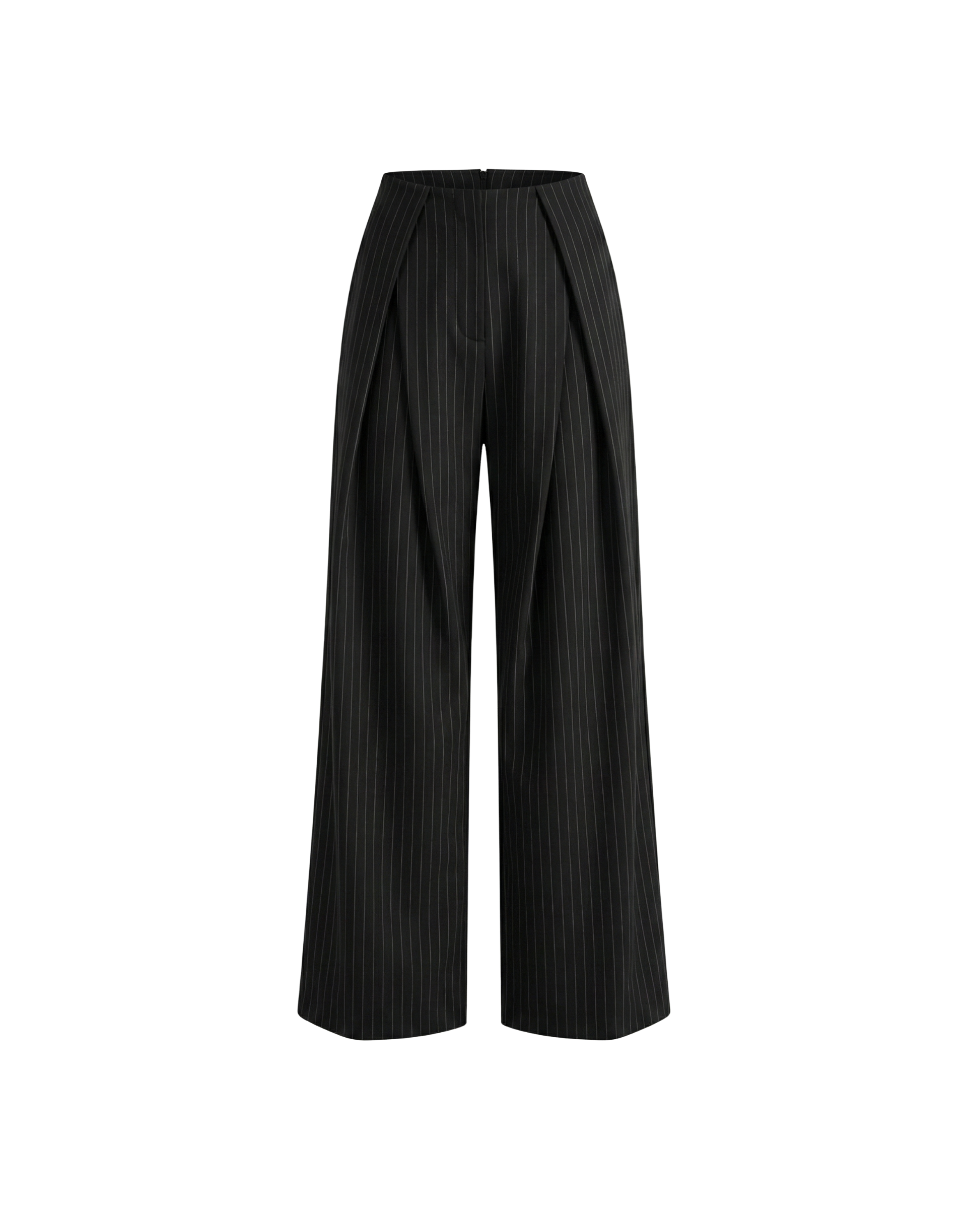 Black Striped Pants