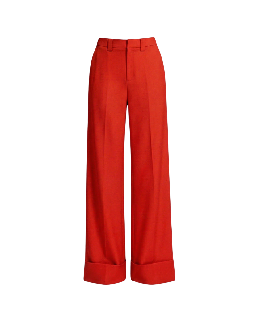 Red Long Sleeve Pants