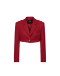 The Vice Rouge Cropped Blazer