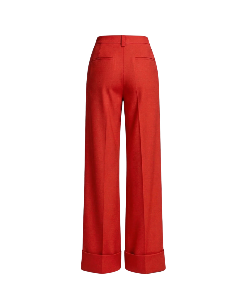 Red Long Sleeve Pants