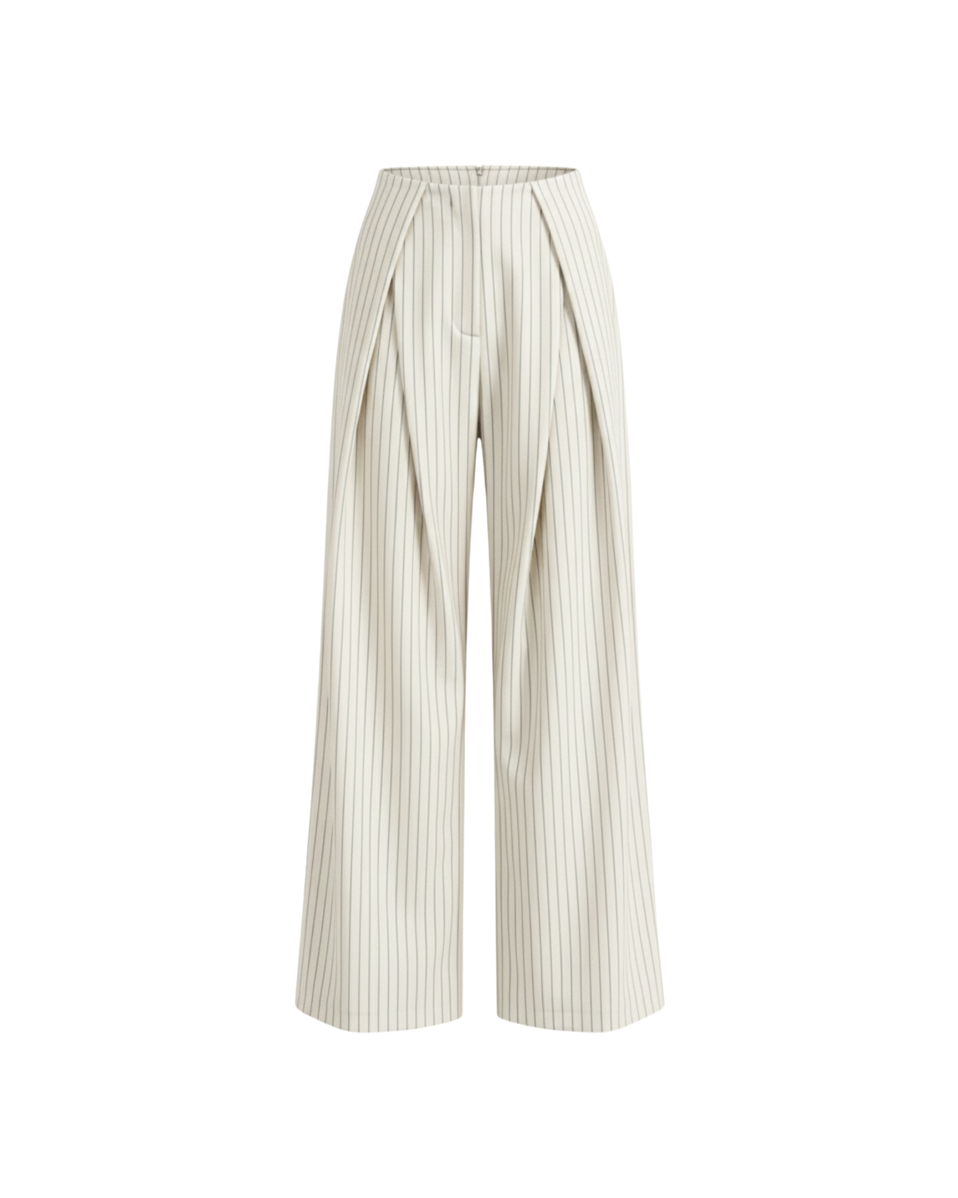 White Striped Pants